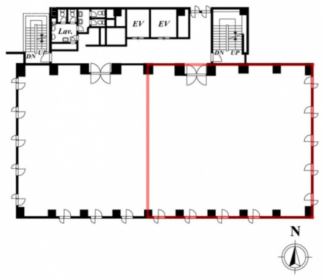 赤坂第一ビル4F 間取り図