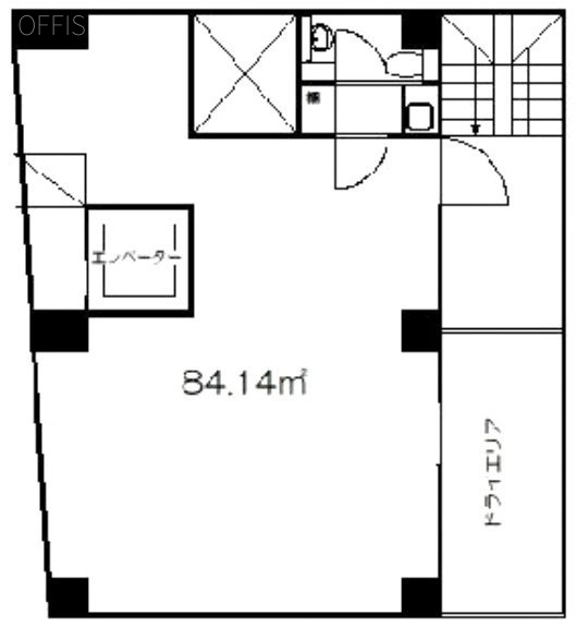 JビルB2F 間取り図