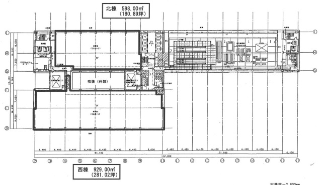 タイム24ビル北 間取り図