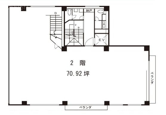 小池ビル2F 間取り図