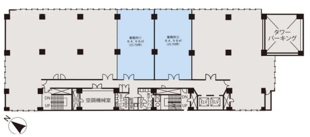 JPR横浜ビル1・2 間取り図