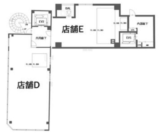 SIDEPLACE JUJOD 間取り図