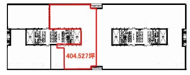 芝パークビルA館 間取り図