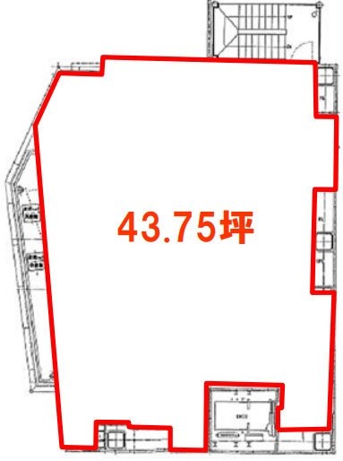 Primegate高田馬場8F 間取り図