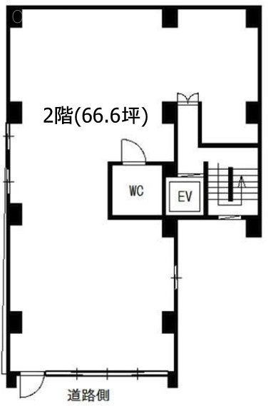 大秀ビル2F 間取り図