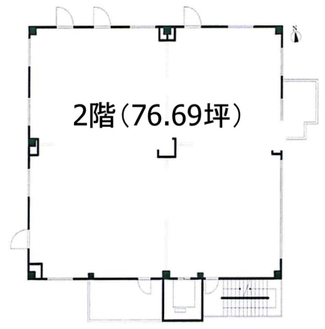 メディカルプラザD東有馬2F 間取り図