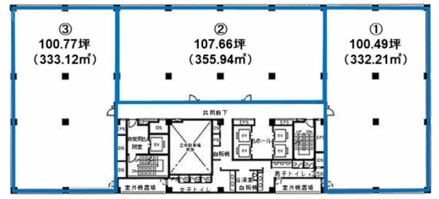 東陽MKビル1 間取り図