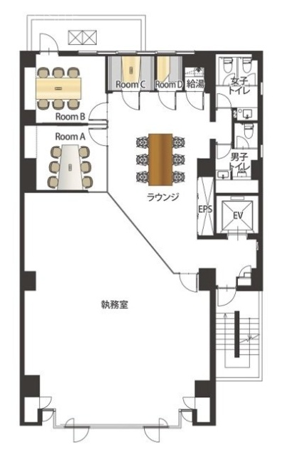 キャナルスクエア芝浦6F 間取り図