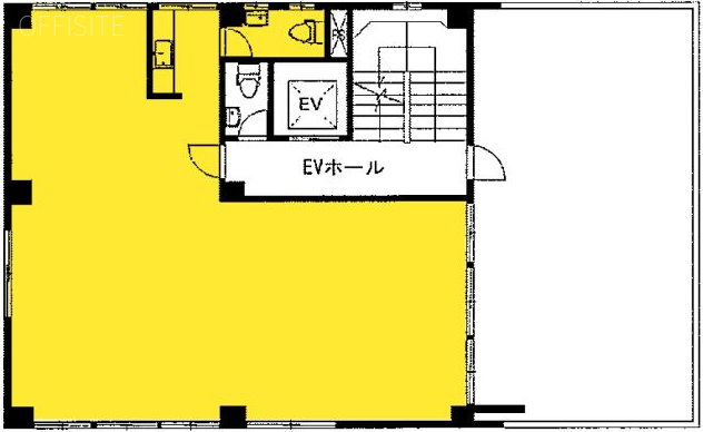 楽ビル(旧 河村ビル)5F 間取り図