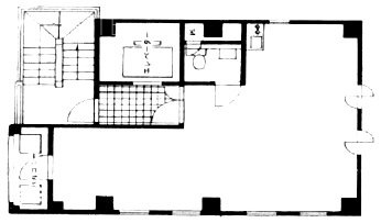 鈴木ビル6F 間取り図