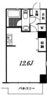 アファン南青山202 間取り図