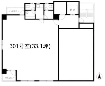 ストーク両国301 間取り図