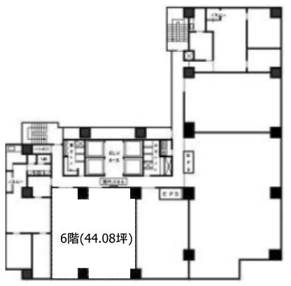 パークウエスト6F 間取り図