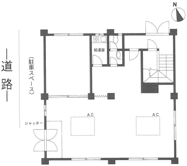 太平コーポビル1F 間取り図
