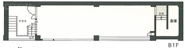 バルビゾン62ビルB1F 間取り図