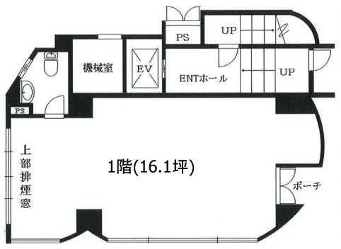 ラ・アルタ西麻布1F 間取り図