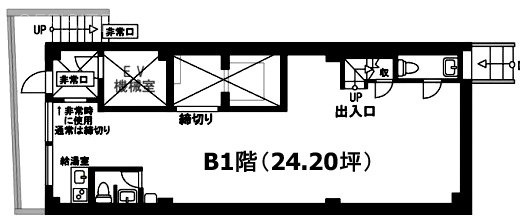 アイマンションB1F 間取り図