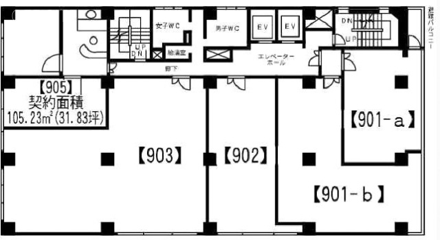 WISE NEXT新横浜902 間取り図