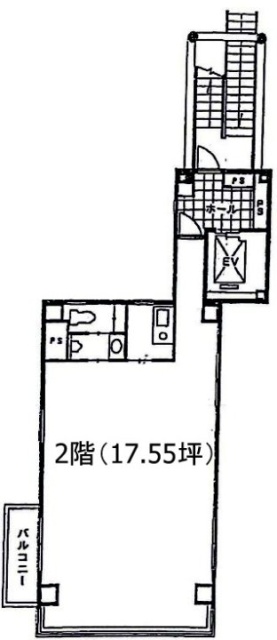 トントンビル2F 間取り図