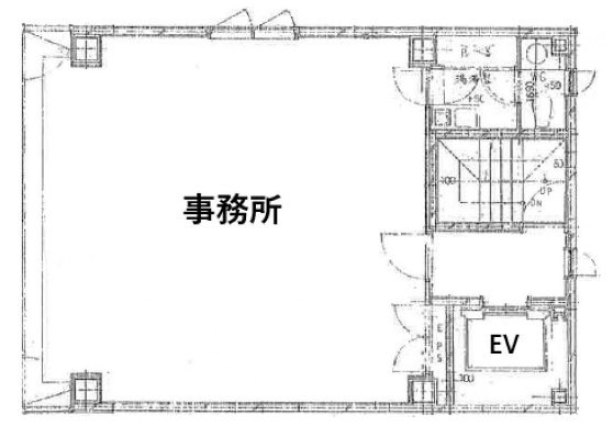 TOKI(トキ)ビル2F 間取り図