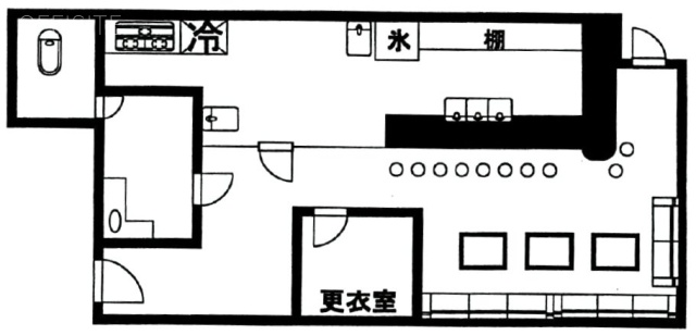 第17フジビル201 間取り図