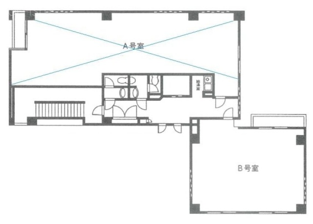 リブラ柳橋ⅡビルB 間取り図