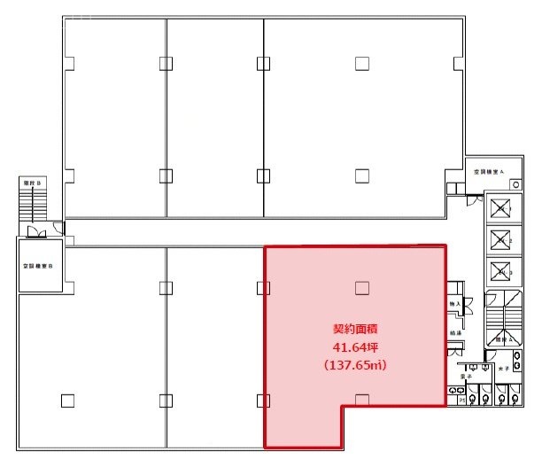 アーバン虎ノ門6F 間取り図