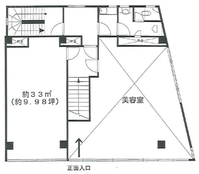 鈴木ビルB 間取り図