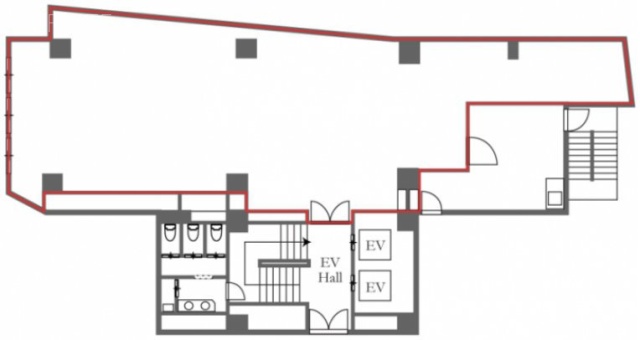 KN代官山3F 間取り図