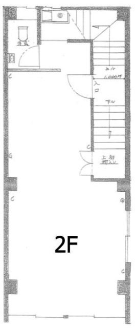 万善ビル2F 間取り図