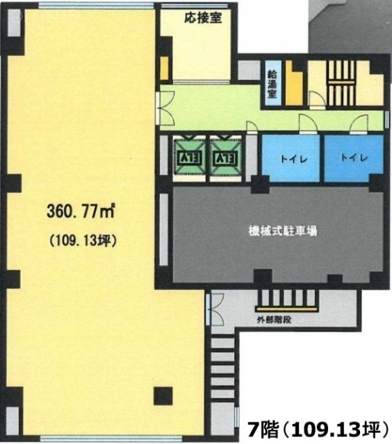 アクセスビル7F 間取り図