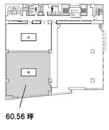 川浅ビルB 間取り図