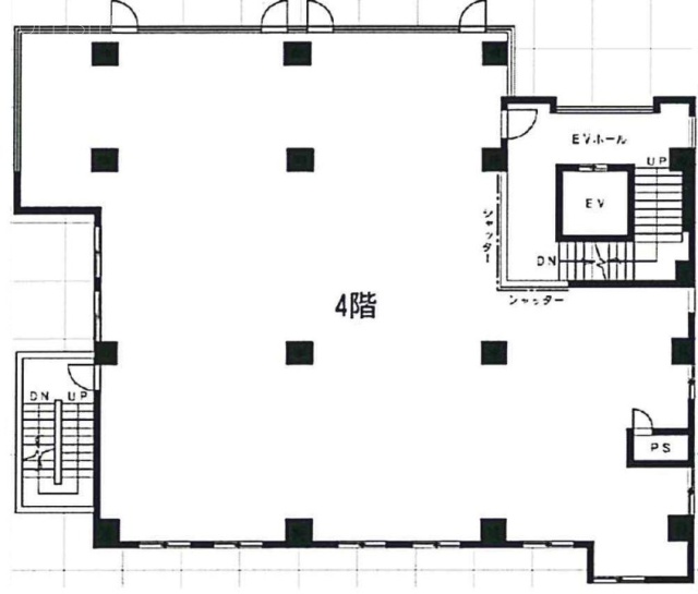 M2ビル4F 間取り図