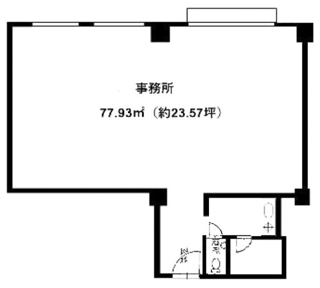 ヴィラ赤坂211 間取り図