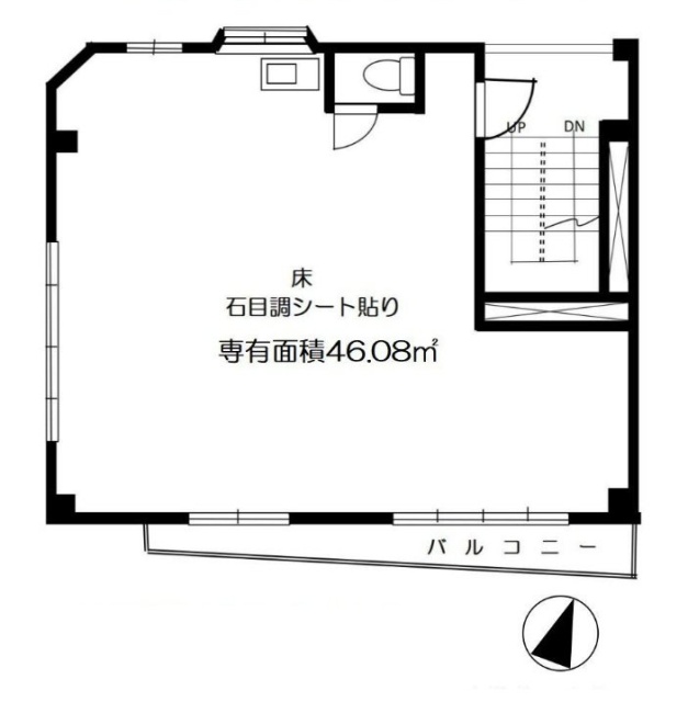 増田ビル2F 間取り図