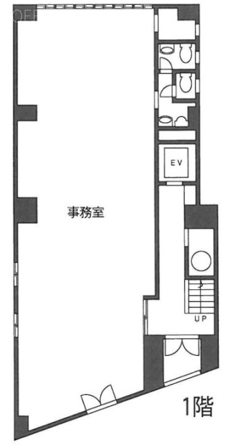 金綱ビル1F 間取り図