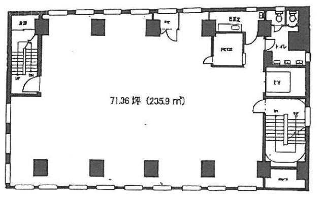 木村実業ビル2F 間取り図