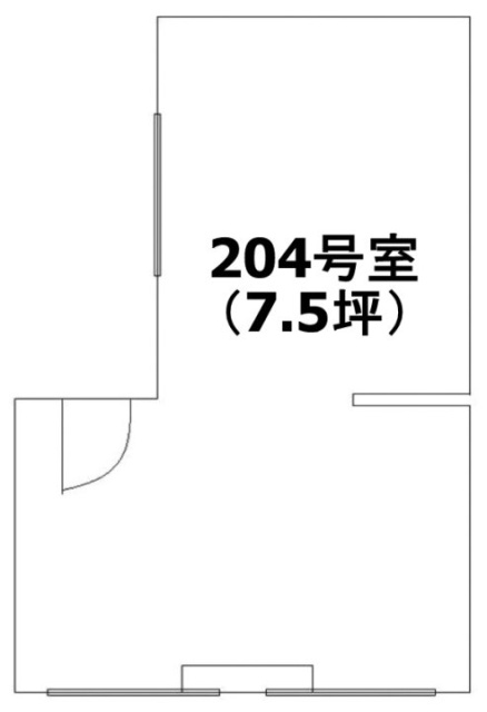 小島ビル204 間取り図