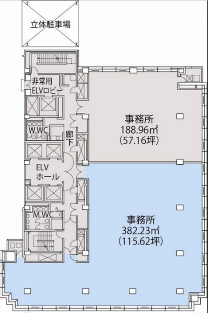 新横浜TECHビル A館5F 間取り図