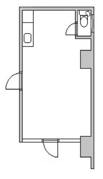 リエス新御徒町101 間取り図