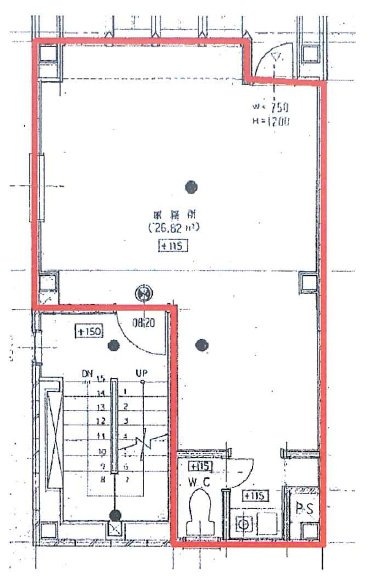 銀座細谷ビル3F 間取り図