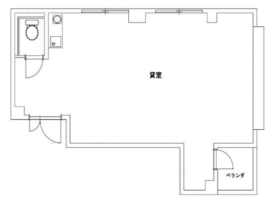 南青山セレーネ201 間取り図