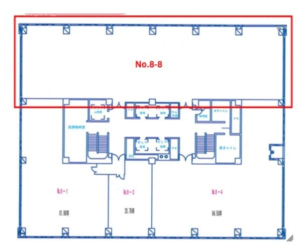 コンワビル8-8 間取り図