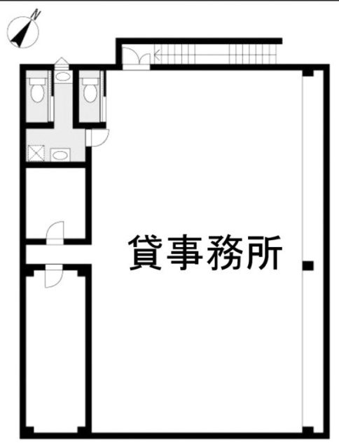 ウッディビル2F 間取り図