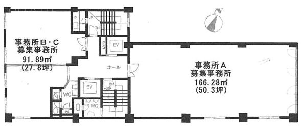 清話会ビルBC 間取り図