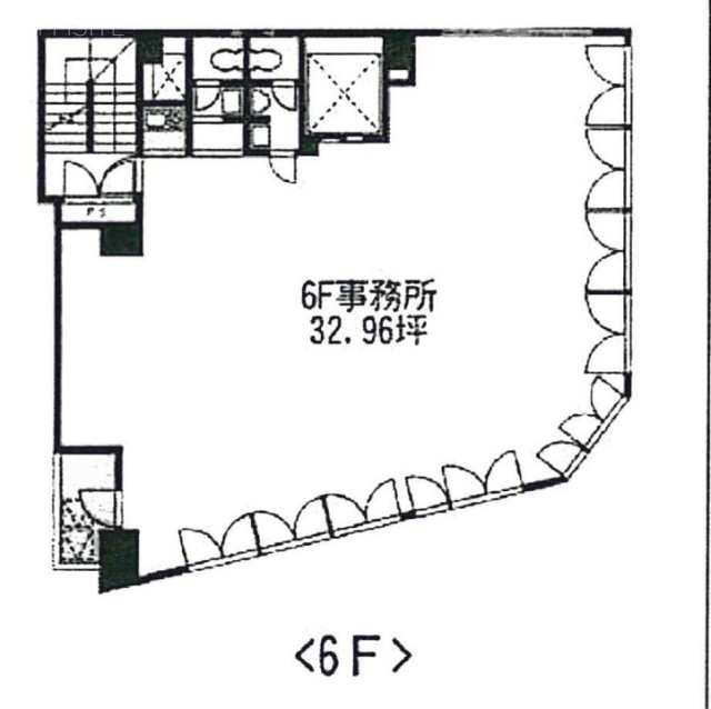 プレイム八王子ビル6F 間取り図