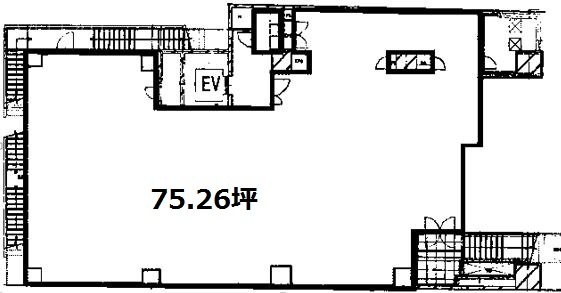 いちご池尻ビル1F 間取り図