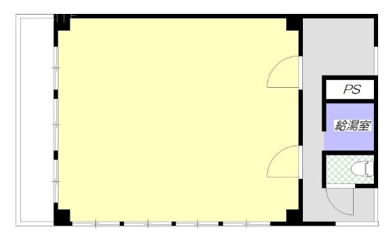 ヤマキドノールビル2F 間取り図