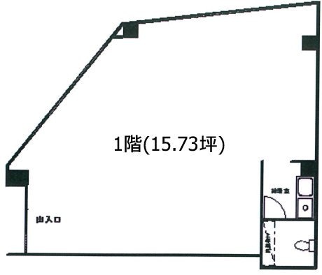 池澤ビル1F 間取り図