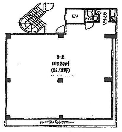 エグゼ千歳船橋ビルB 間取り図
